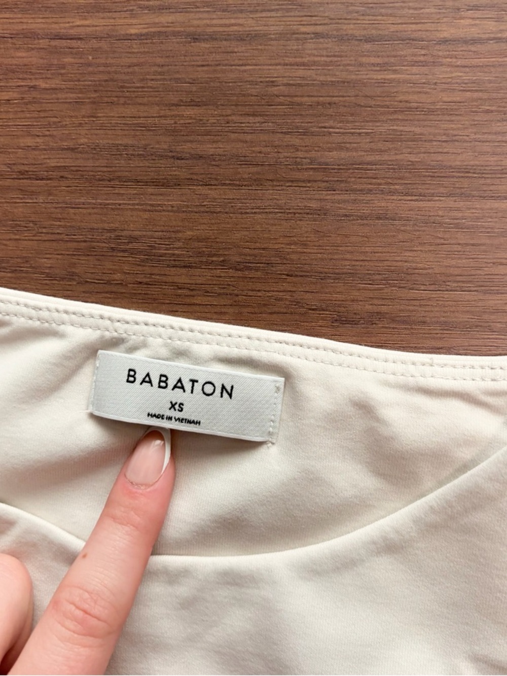Aritzia Contour Cream Tank Top - Picture 2 of 2